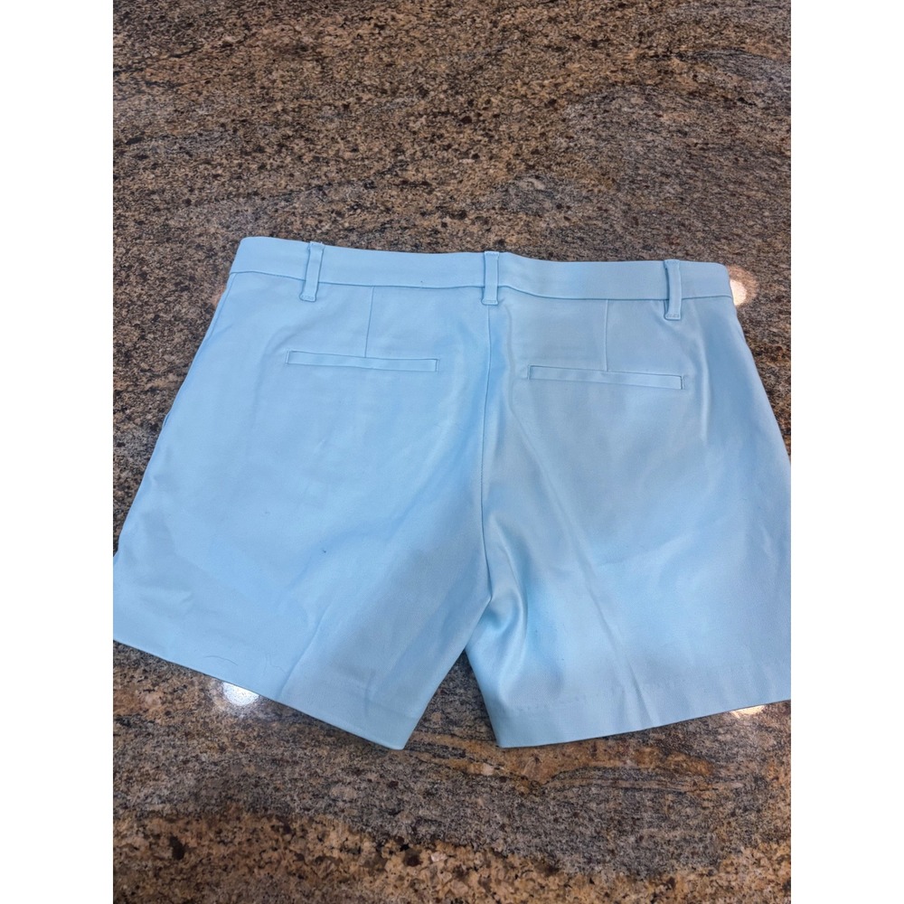 NWT Banana Republic Womens Shorts Size 6 Blue Chino Style Casual Lightweight - Picture 5 of 5